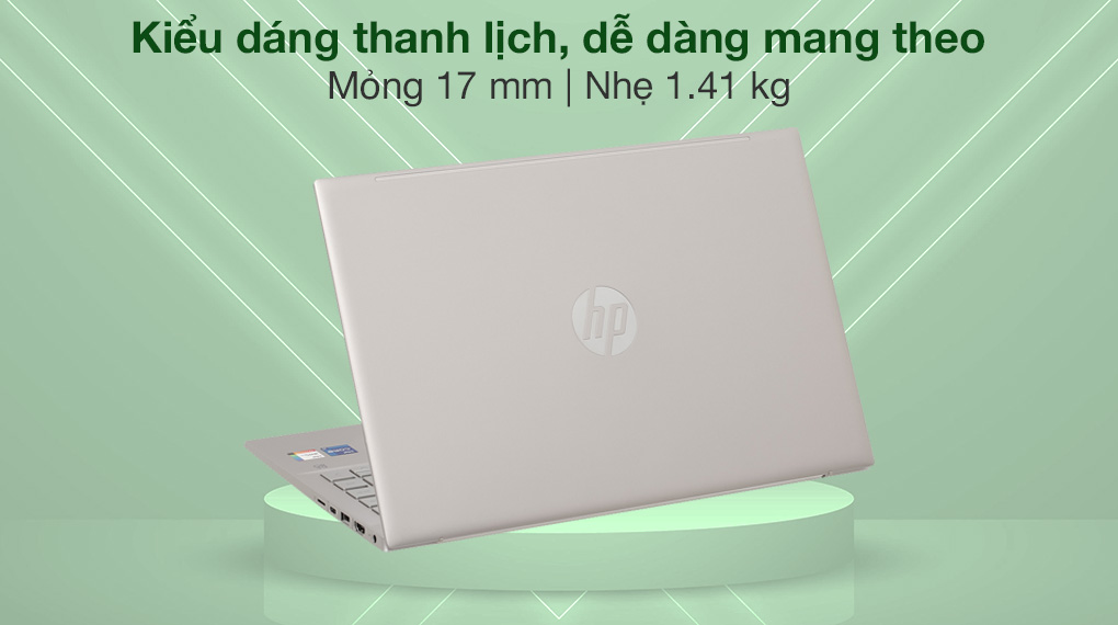 HP Pavilion 14 dv0510TU i5 1135G7 (46L79PA) - Thiết kế